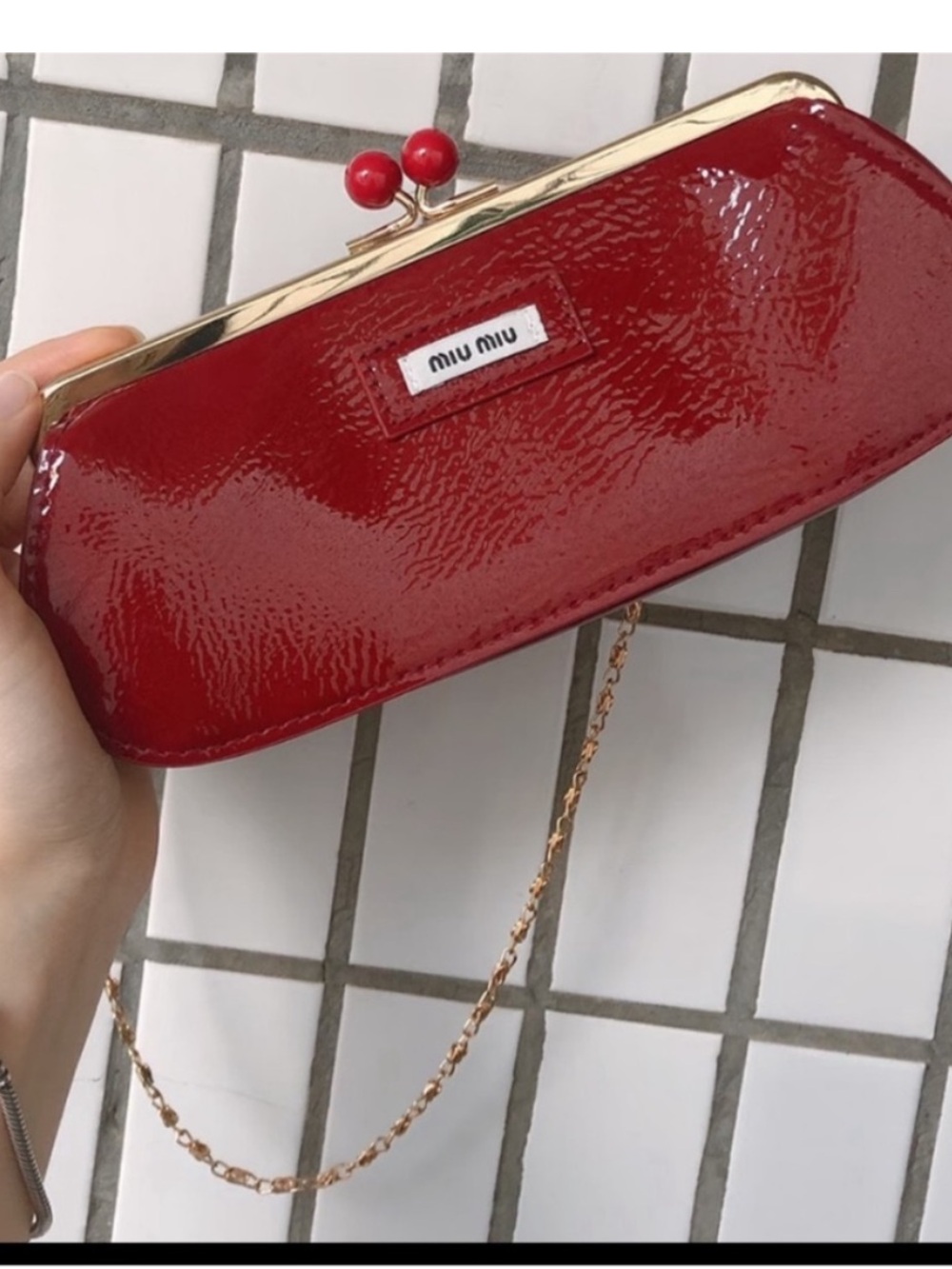 Miu Miu makeup pouch - Picture 1 of 3